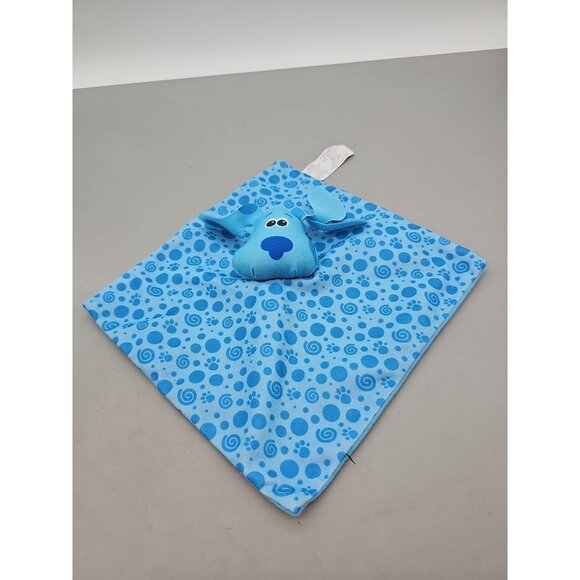 Blues Clues Blue Lovey Security Blanket Lovey Plush Stuffed Animal - Picture 1 of 3